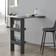 [en.casa] Wall-Mounted Dark Grey Table de bar 45x120cm